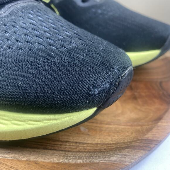 ASICS GT 2000-12 Black Glow Yellow Mens Size 9.5 Green Running Shoes 1011B691 - Picture 11 of 13